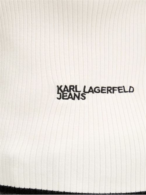 Maglioncino a coste Karl Lagerfeld jeans | A3W18006461